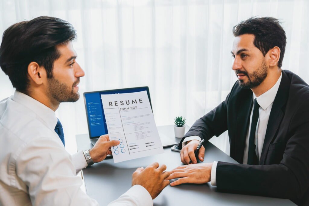 Fresh graduate getting career-ready with a resume writing service in Dubai.